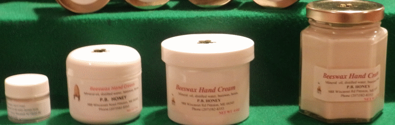 All the sizes of unscented handcream